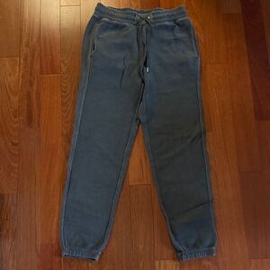 Aerie Gray Textured Lounge Pants